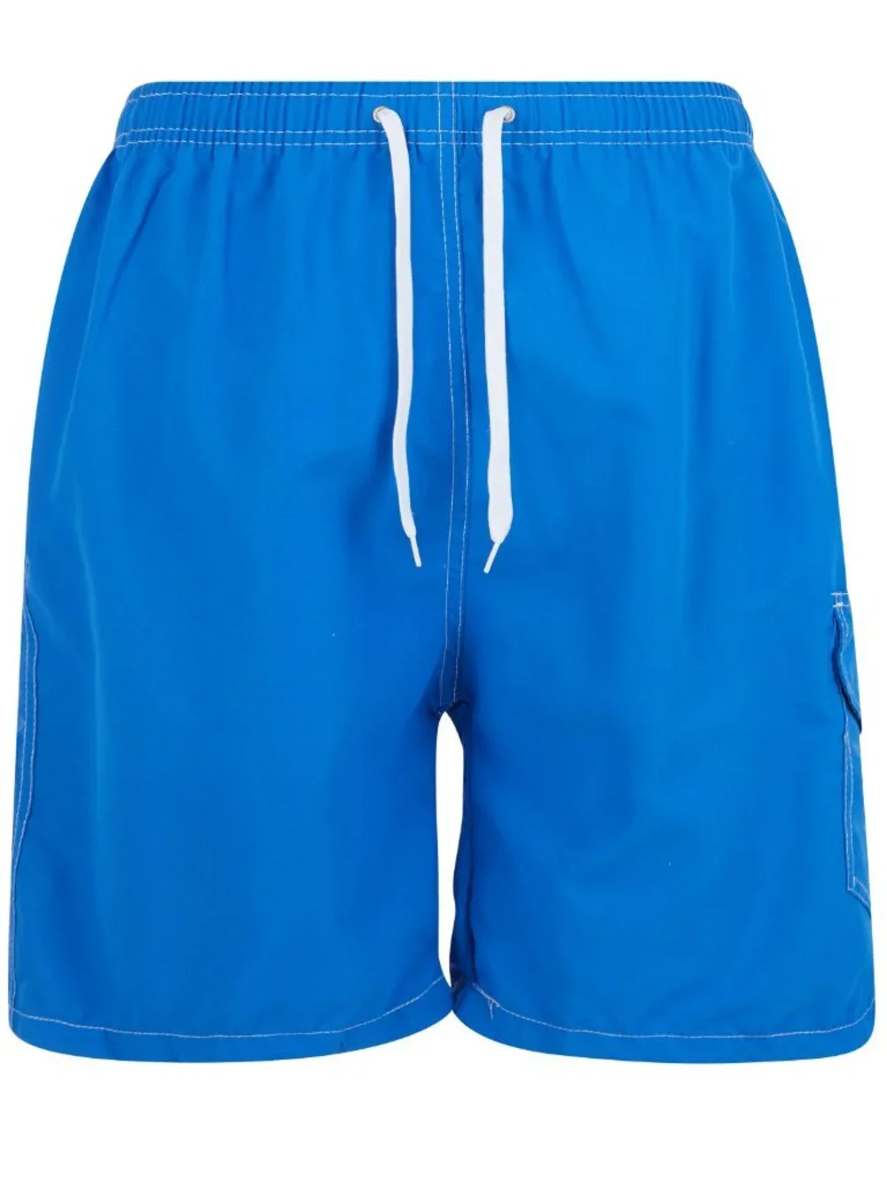 Men Swim Trunks Blue Swim Cargo Shorts, Small Medium Large X-Large, NWT
